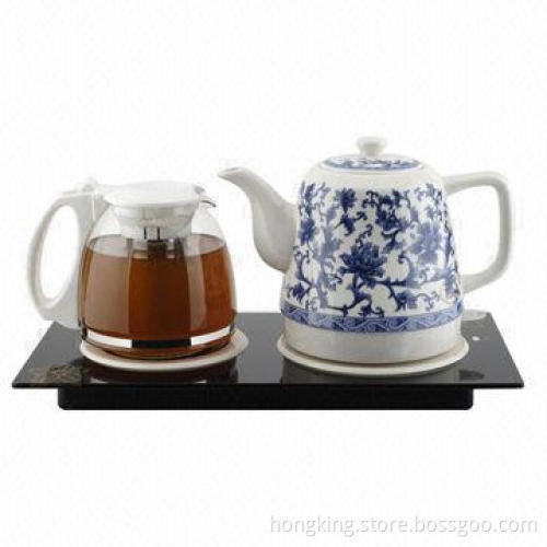 1,000W Ceramic Kettles with 1.2L Capacity and Digital Control, Warm Keeping